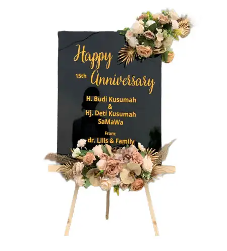 Papan Bunga Akrilik Pangeranan